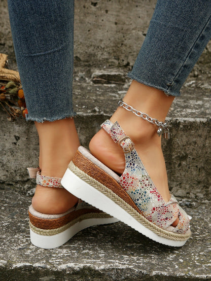 Womens Summer Wedge Sandals