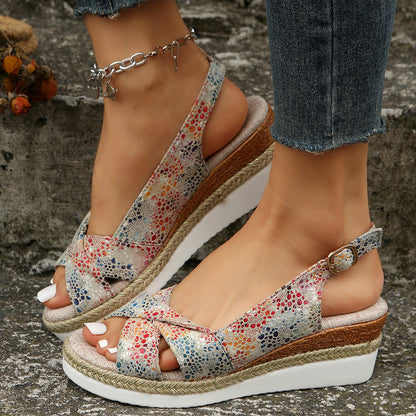 Womens Summer Wedge Sandals