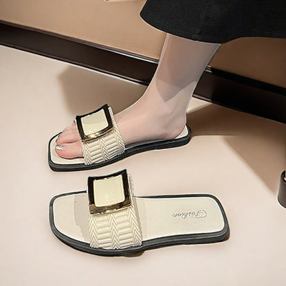 Square sandals for women