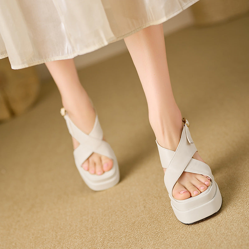 Light and airy sandals