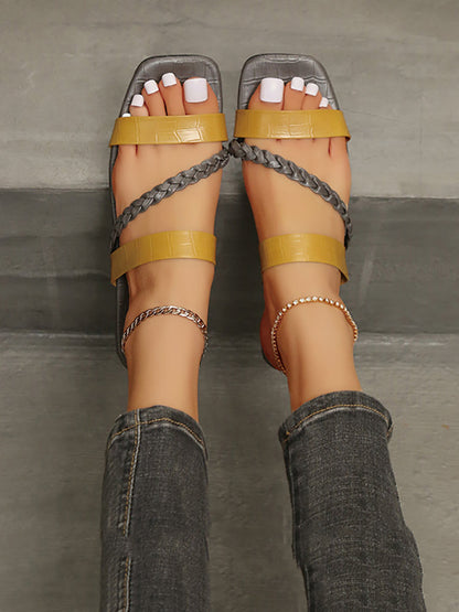 Flat heels summer Sandals