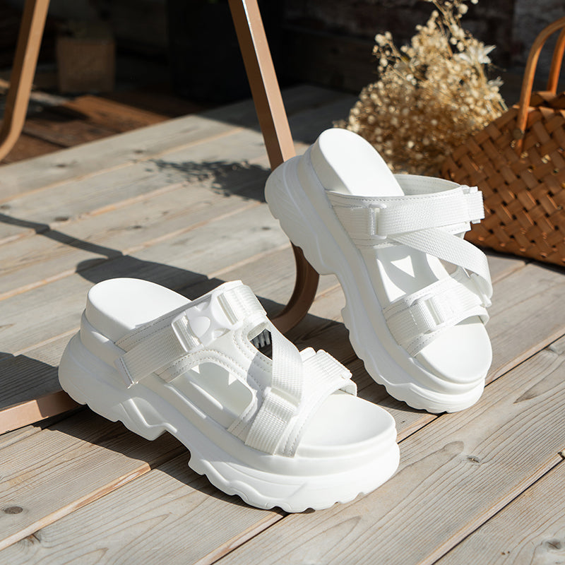 Platform Slide Sandals for Women