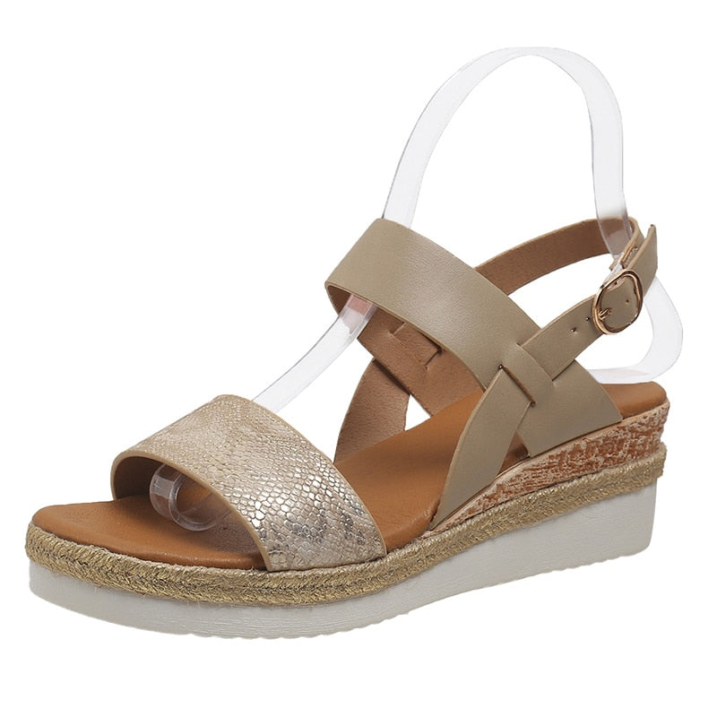 Women Wedge Comfort Platform Sandals