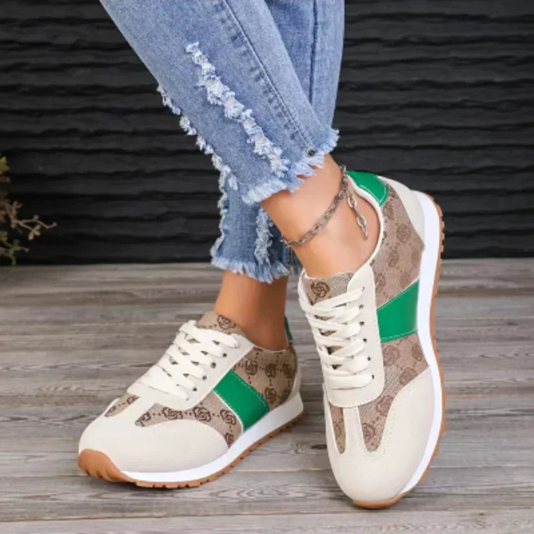 Cow Leather Platform Sneakers