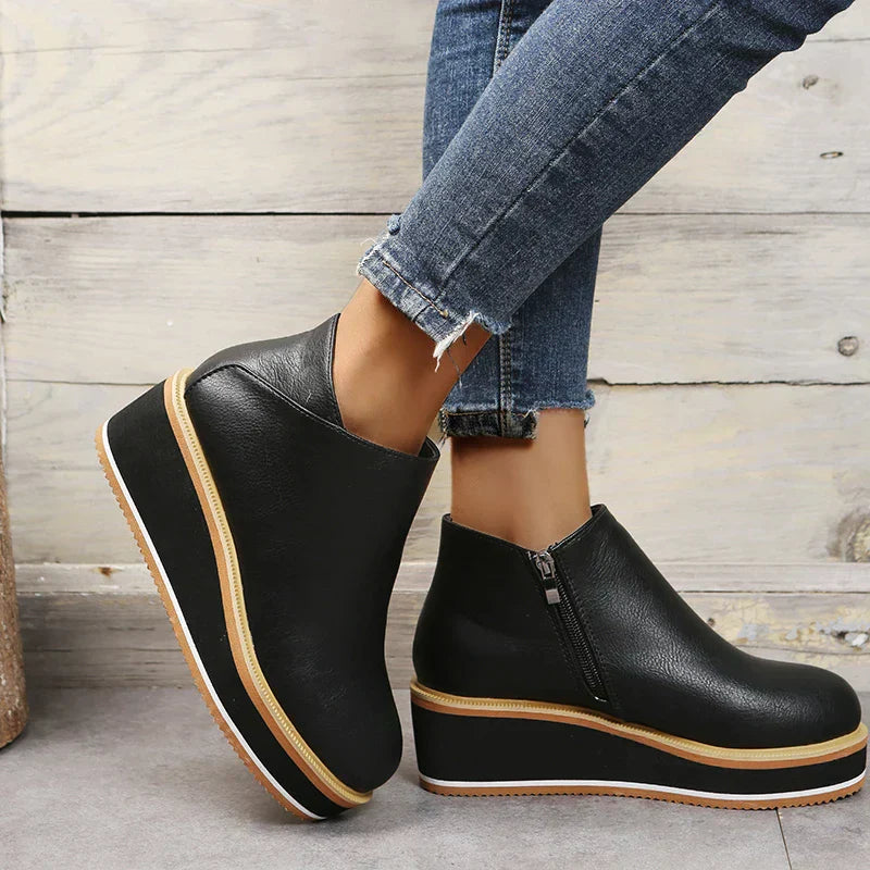 Stylish and supportive orthopedic Ankle boots