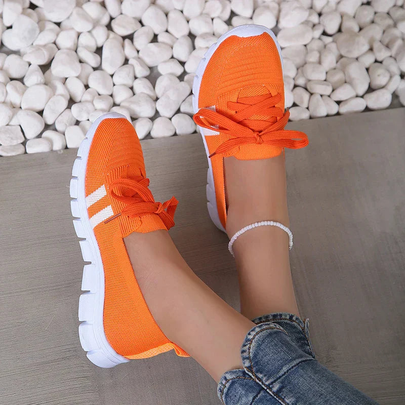 Women Mesh Platform Sock Sneakers