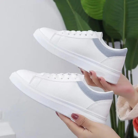 Modern and Trendy White Sneakers