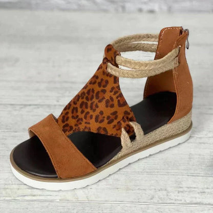 Wedge Heels Open Toe Summer Sandals