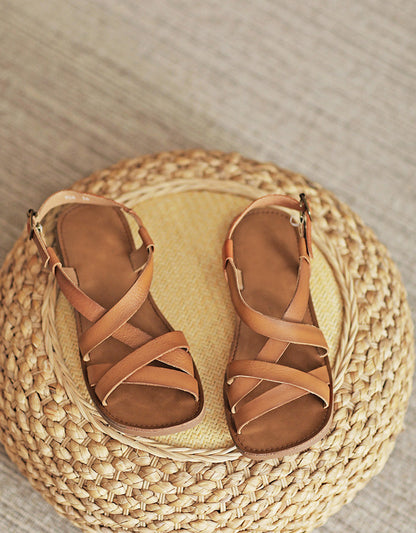 Leather lightweight Sandals