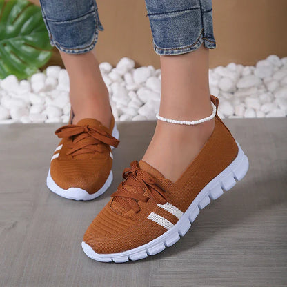 Women Mesh Platform Sock Sneakers