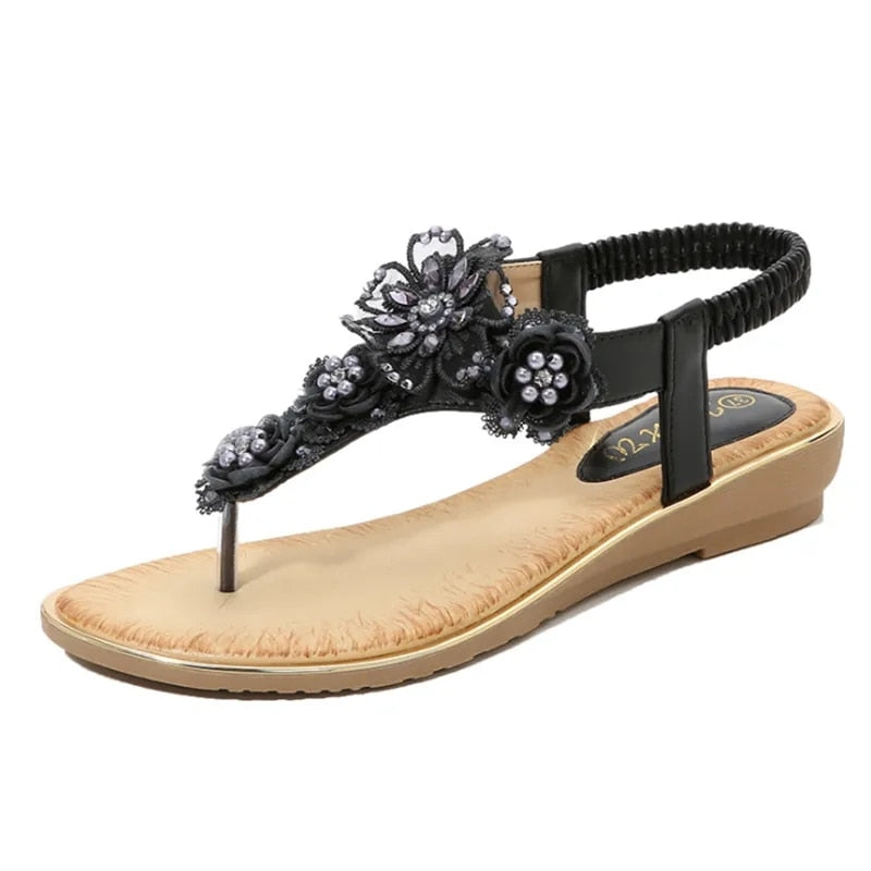 Summer Woman Open Toe Flip Flops