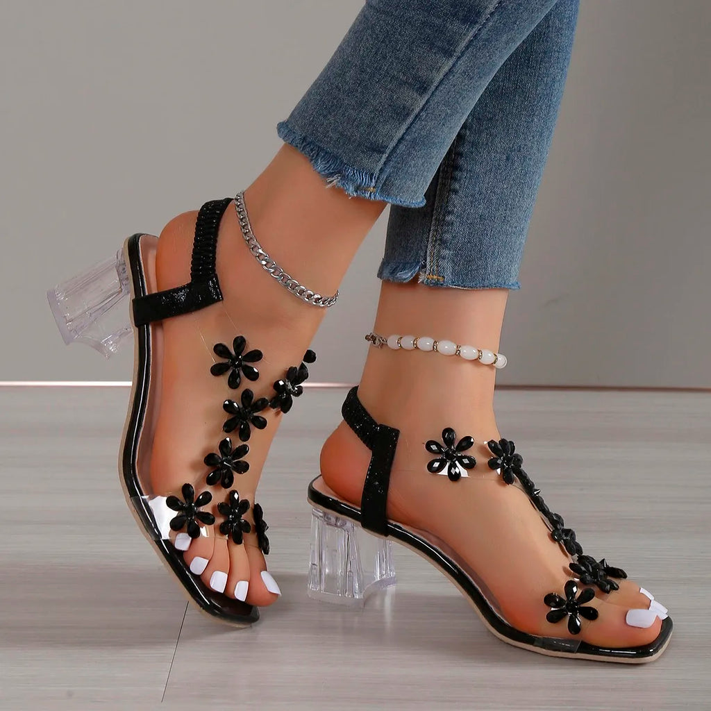 Rhinestone Stiletto Heels