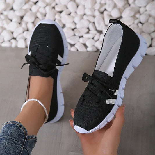 Women Mesh Platform Sock Sneakers