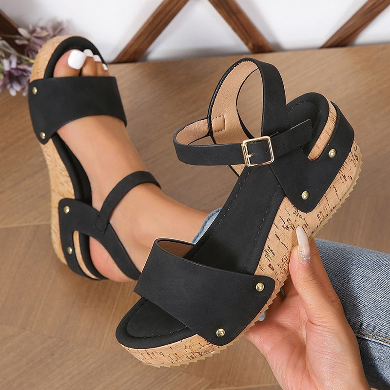 Womens Wedge Platform Sandals