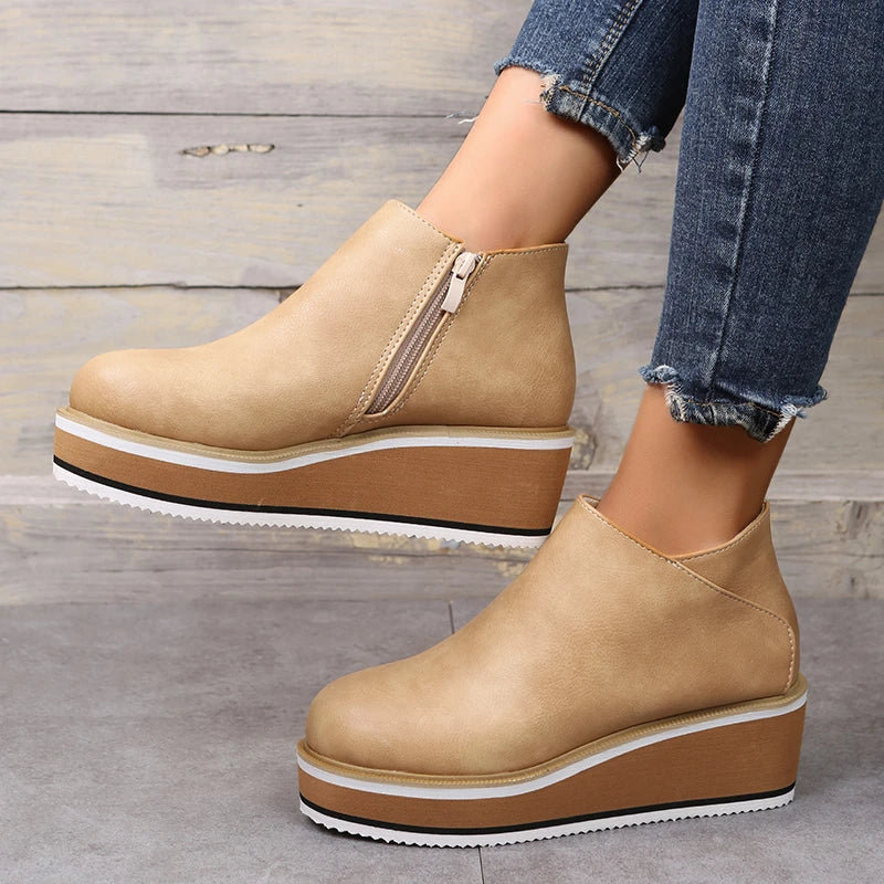 Stylish and supportive orthopedic Ankle boots