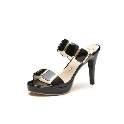 Woman Gladiator Casual Platform Open Toe Thin Heels Leisure Women Sandals