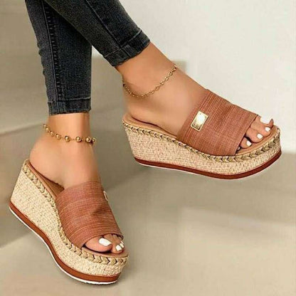 Womens Summer Wedge Samdals