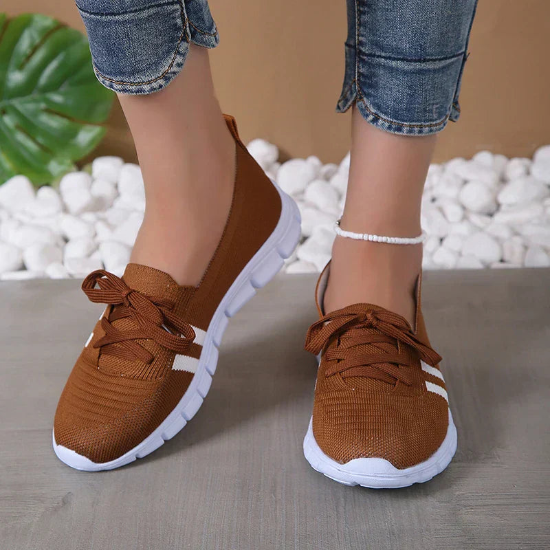 Women Mesh Platform Sock Sneakers