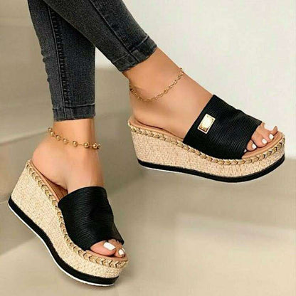 Womens Summer Wedge Samdals