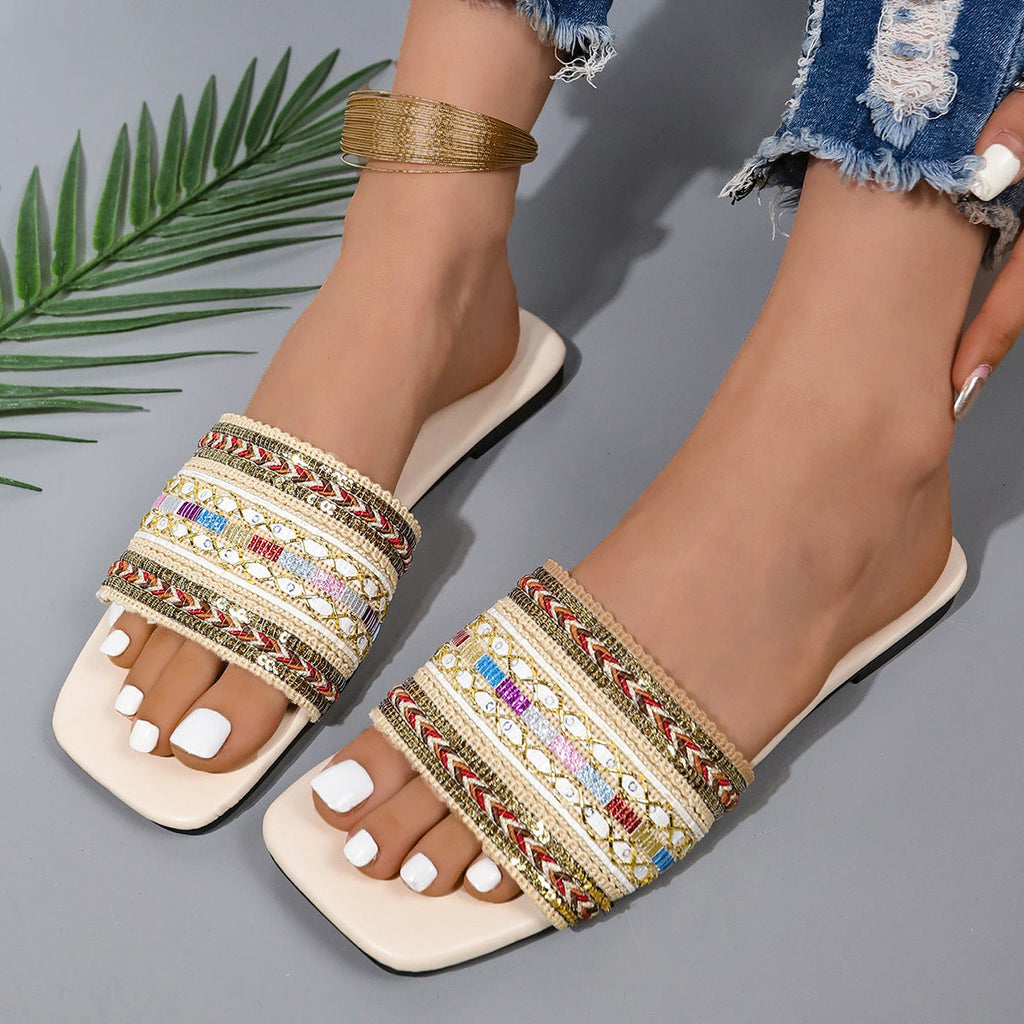 Fashionable Classic Flat Sandals