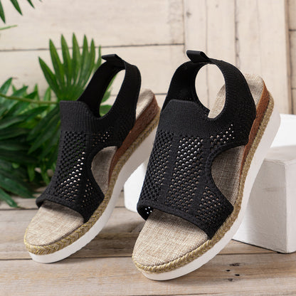 Hollow Wedges Sandals