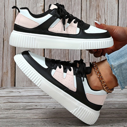 Trendy Fashion Couple Platform Sneakers