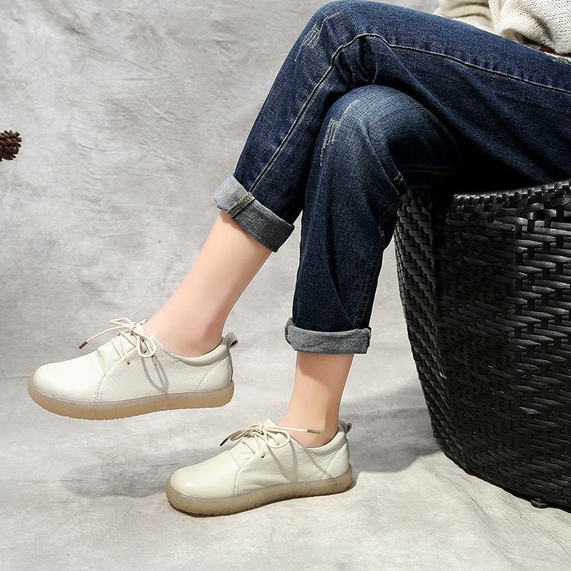 Soft Sole Women's Leather Sneakers