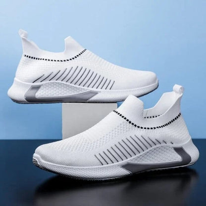 Breathable Man Sneakers Slip On Loafer Shoe