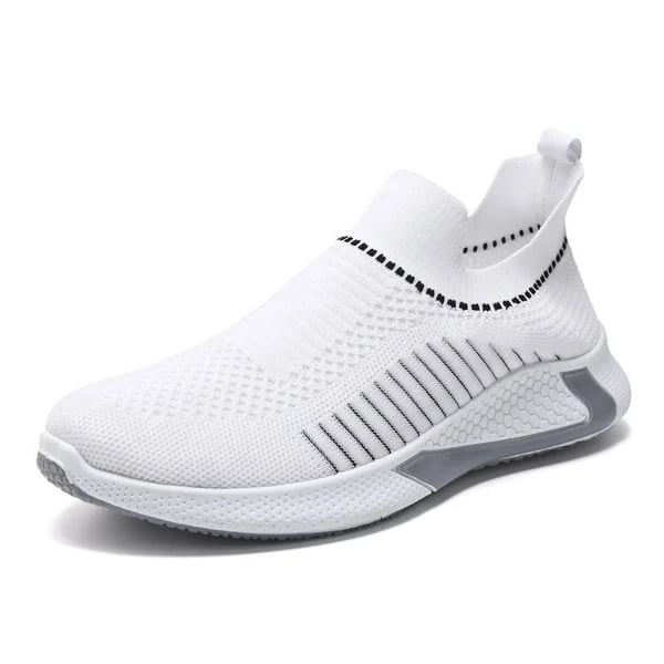 Breathable Man Sneakers Slip On Loafer Shoe