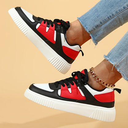 Trendy Fashion Couple Platform Sneakers