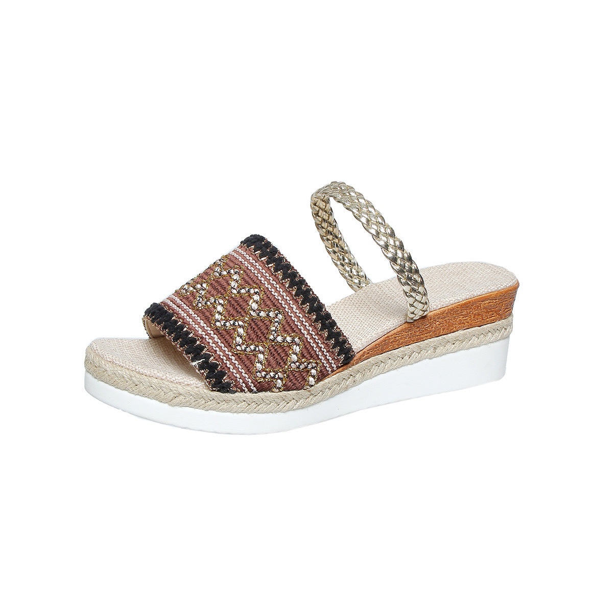 Wave patterned Sandals