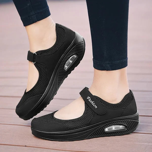 Running Mesh Walking Slip-On Tennis Gym Shoes