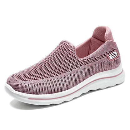 Womens Slip On Sneakers Gym Shoes