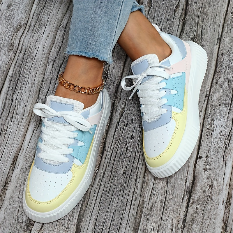 Trendy Fashion Couple Platform Sneakers