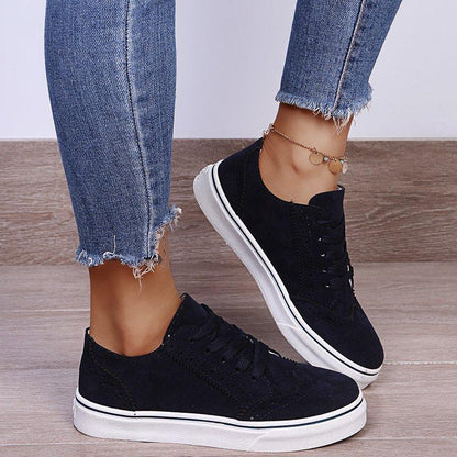 Women's Vulcanized Shoes Thick Casual Sneakers