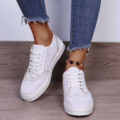 Women's Vulcanized Shoes Thick Casual Sneakers