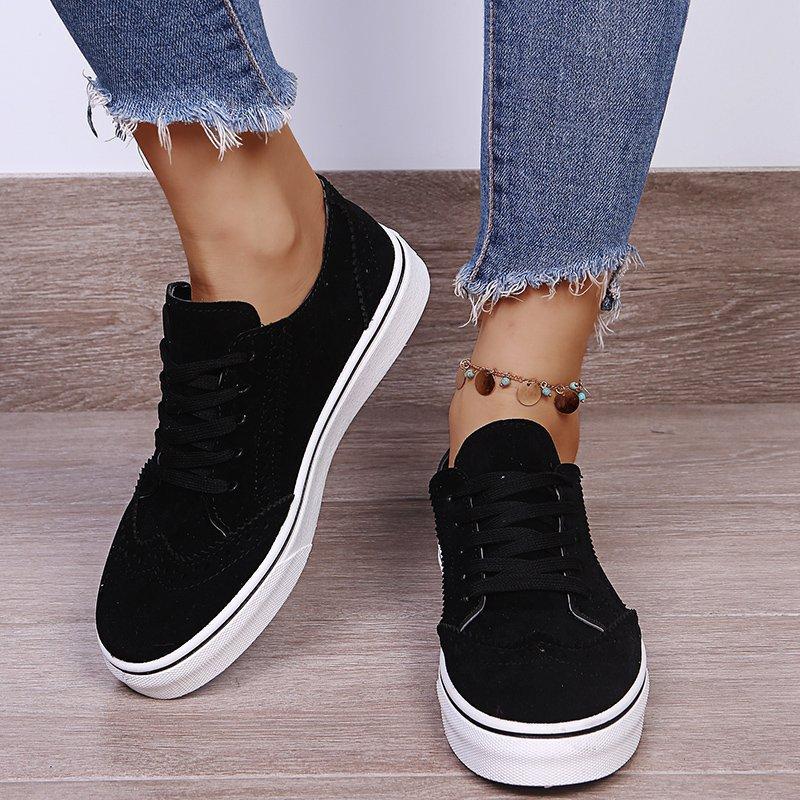 Women's Vulcanized Shoes Thick Casual Sneakers