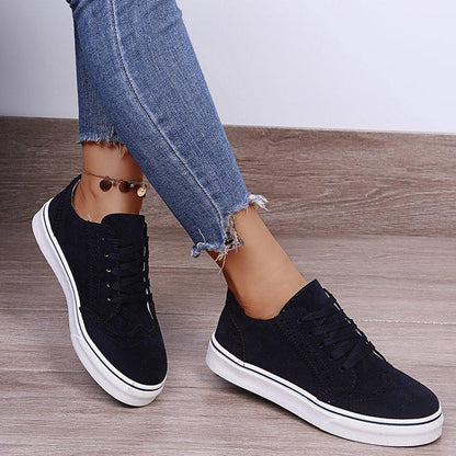 Women's Vulcanized Shoes Thick Casual Sneakers