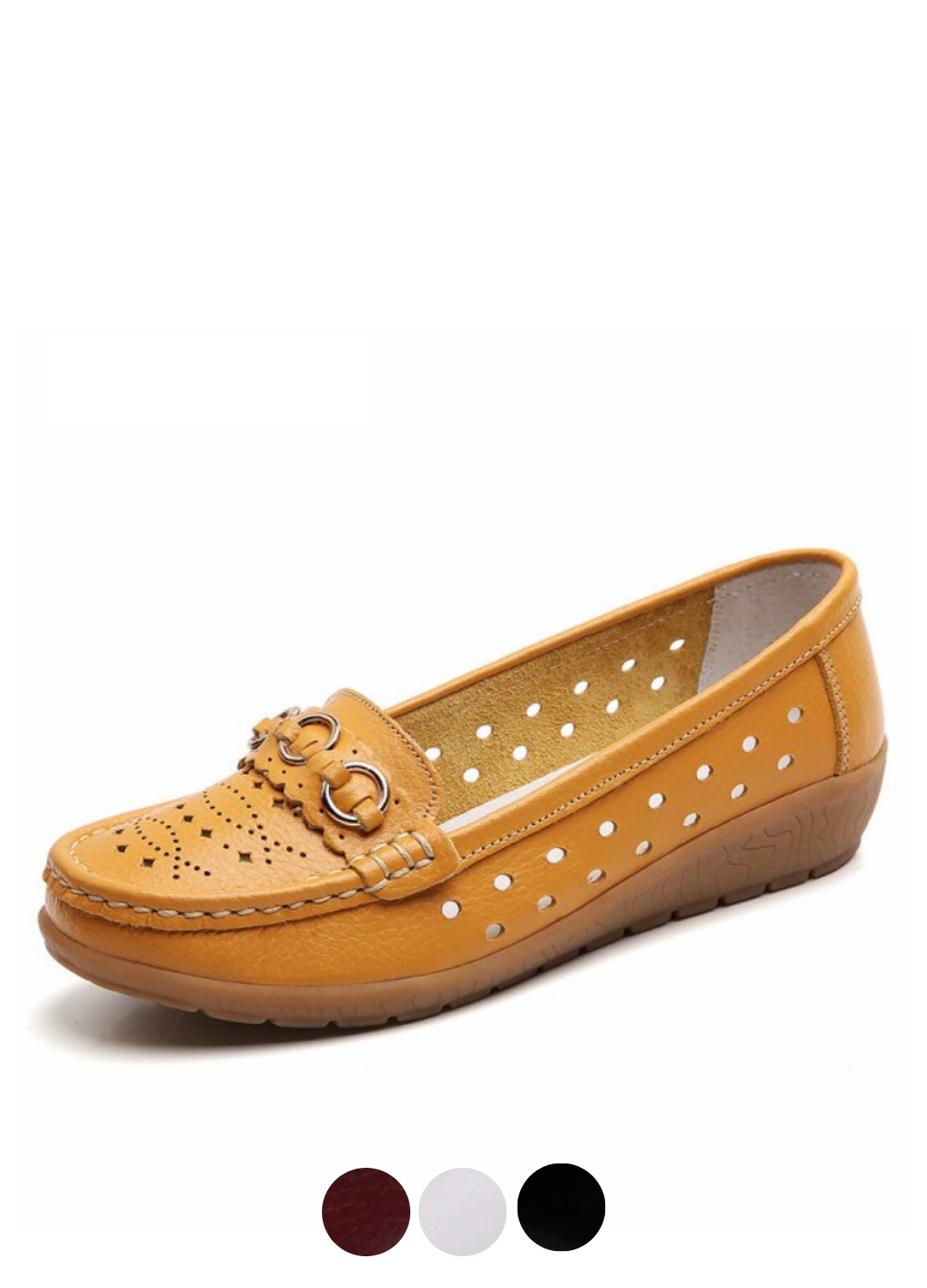 Women's Hollow Out Design Loafers