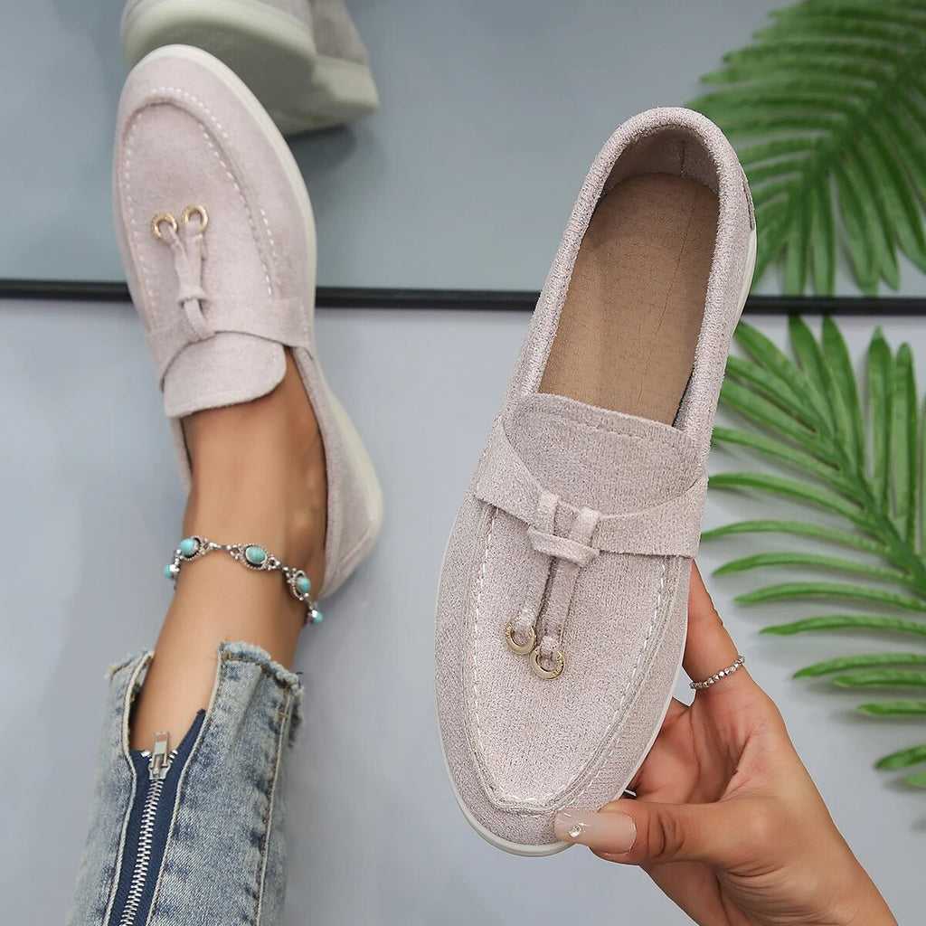 Teenagers' Slip-On Loafers With Straps