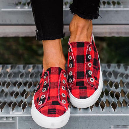 Checkered Women's Play Sneaker