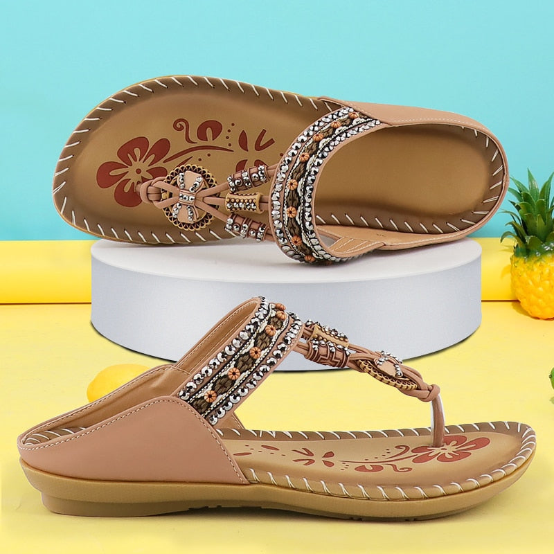 Luxury summer slippers