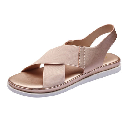 Comfortable minimalist flat sandals