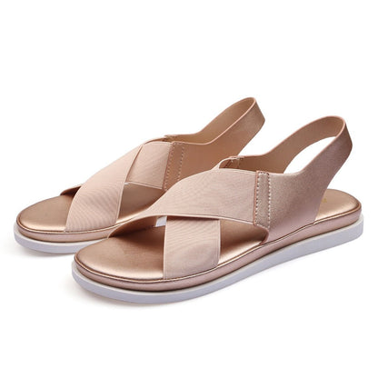 Comfortable minimalist flat sandals