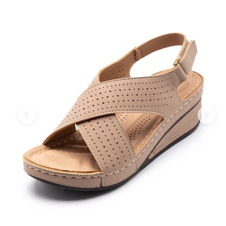 Sandals with open toe orthotics