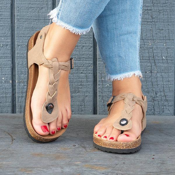 Trendy summer sandals