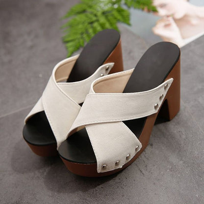 Light and airy summer heels