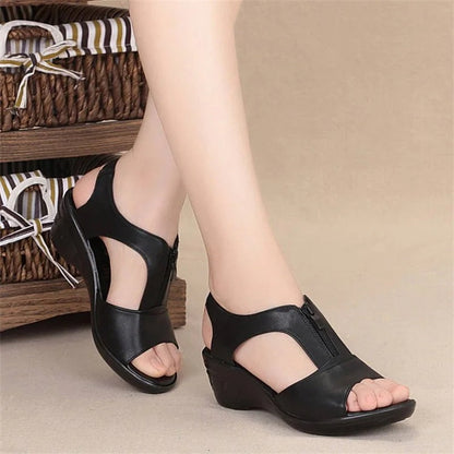 Open Toe Wedge Sandals