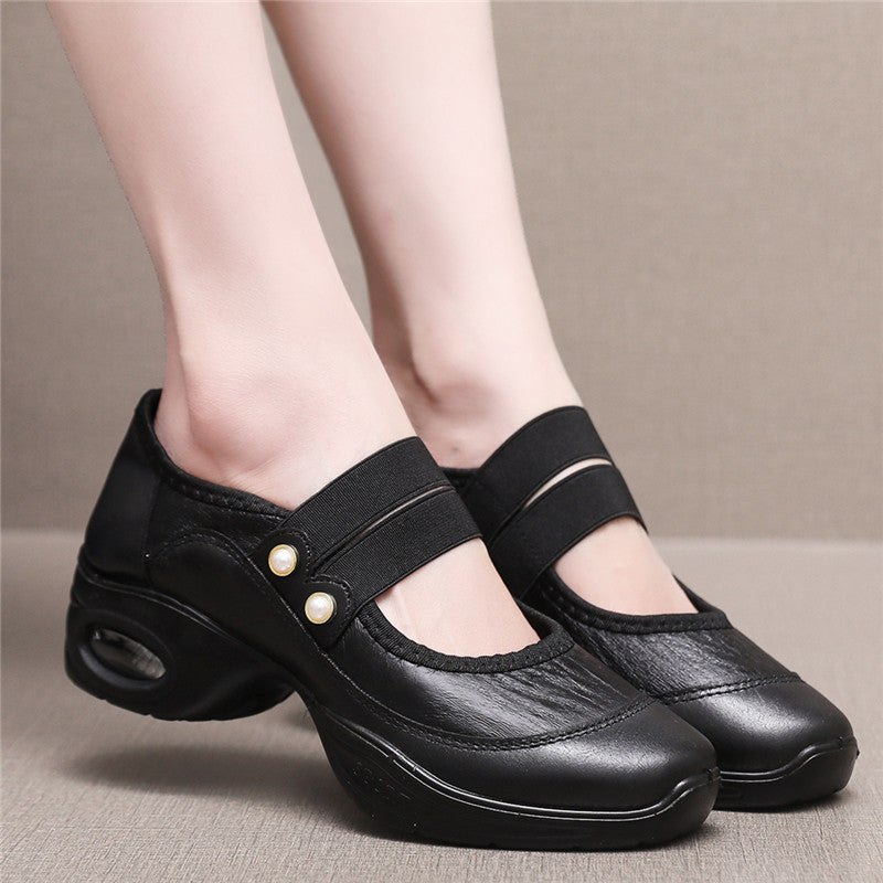 Womens Ankle Strap Wedge Shoes