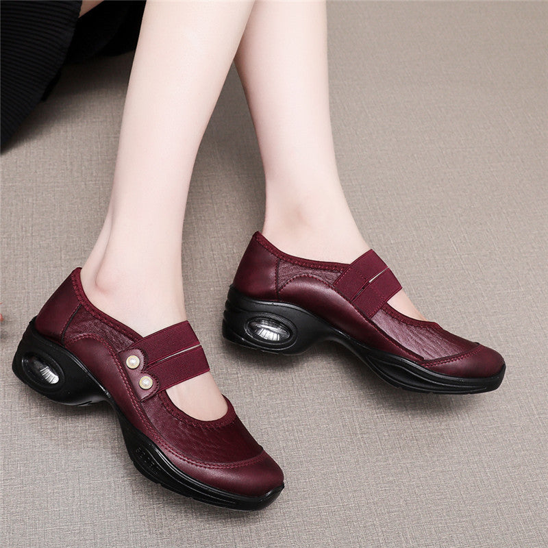 Womens Ankle Strap Wedge Shoes